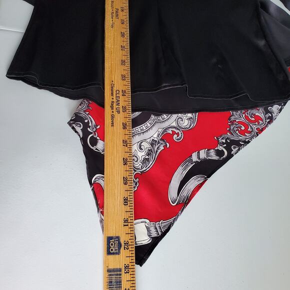 Vtg Cache Silk Scarf Chain Halter Top Blouse M Fairy Goth Witchy Whimsigoth NEW - Picture 10 of 10